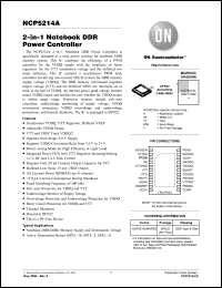Click here to download NCP5214AMNR2G Datasheet