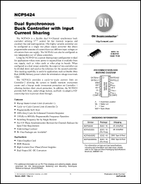 Click here to download NCP5424DG Datasheet