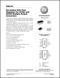 Click here to download CS5101EDWR16G Datasheet