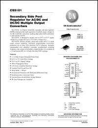 Click here to download CS5101EDWR16 Datasheet