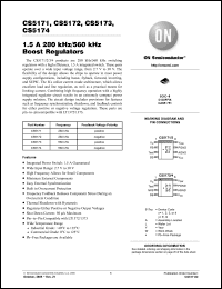 Click here to download CS5174GD8G Datasheet