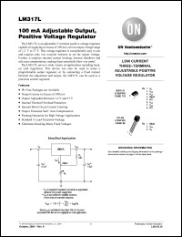 Click here to download LM317LZG Datasheet