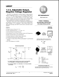 Click here to download LM337D2TG Datasheet