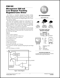 Click here to download CS8182DTG Datasheet