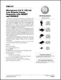 Click here to download CS8101YDWFR20 Datasheet