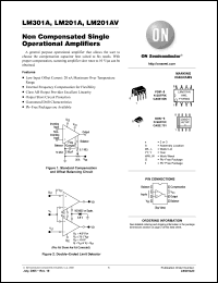 Click here to download LM301ANG Datasheet