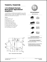 Click here to download TCA0372DP1G Datasheet