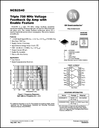 Click here to download NCS2540DTBG Datasheet