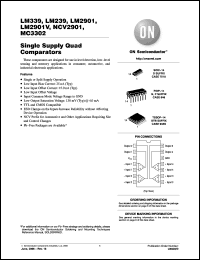 Click here to download LM2901DTBR2G Datasheet