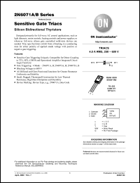 Click here to download 2N6071BTG Datasheet