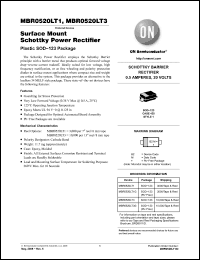 Click here to download MBR0520LT3G Datasheet