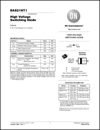 Click here to download BAS21HT1 Datasheet