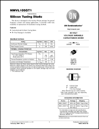Click here to download MMVL105GT1G Datasheet