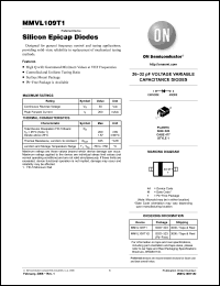 Click here to download MMVL109T1 Datasheet