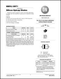 Click here to download MMVL109T1G Datasheet