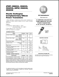 Click here to download 2N6035G Datasheet