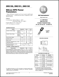 Click here to download 2N5190 Datasheet