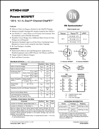 Click here to download NTHD4102PT1G Datasheet