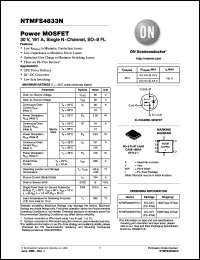 Click here to download NTMFS4833NT3G Datasheet