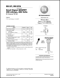 Click here to download BS107G Datasheet