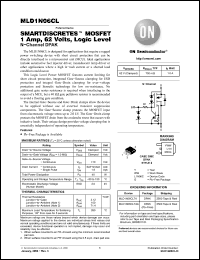 Click here to download MLD1N06CLT4 Datasheet