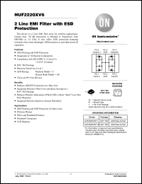 Click here to download NUF2220XV6T1 Datasheet