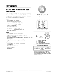 Click here to download NUF2240W1T1 Datasheet