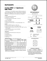 Click here to download NUF2222FCT1G Datasheet