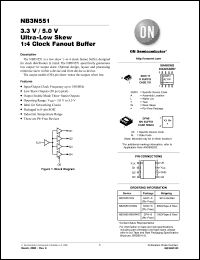 Click here to download NB3N551DR2G Datasheet