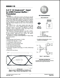 Click here to download NB6N11 Datasheet