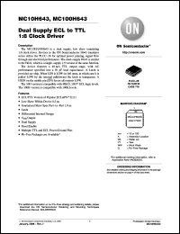 Click here to download MC10H643FNG Datasheet
