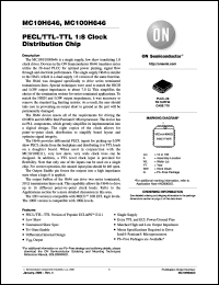 Click here to download MC100H646FNR2G Datasheet