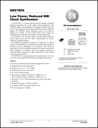 Click here to download NB2760ASNR2 Datasheet