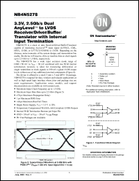 Click here to download NB4N527SMNR2G Datasheet