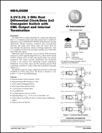 Click here to download NB4L858MFAG Datasheet