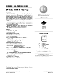 Click here to download MC10E131FNG Datasheet