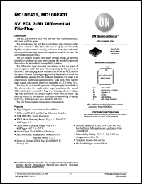 Click here to download MC10E431FNG Datasheet