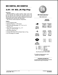 Click here to download MC100EP35DT Datasheet