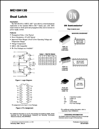 Click here to download MC10H130FN Datasheet