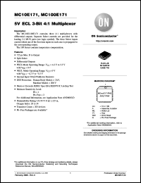 Click here to download MC100E171FNR2G Datasheet
