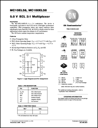 Click here to download MC100EL58DG Datasheet