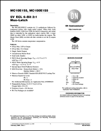 Click here to download MC10E155FNG Datasheet