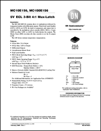 Click here to download MC10E156FNR2G Datasheet