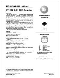 Click here to download MC10E142FNG Datasheet