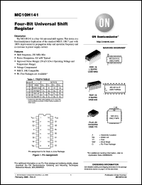 Click here to download MC10H141FNR2G Datasheet