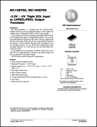 Click here to download MC100EP90DT Datasheet