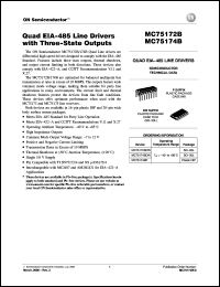 Click here to download MC75174BDWG Datasheet