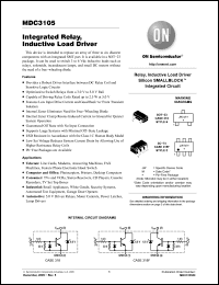 Click here to download MDC3105DMT1 Datasheet