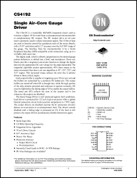 Click here to download CS4192XDWFR16G Datasheet