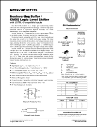 Click here to download M74VHC1GT125DT1G Datasheet